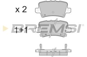 BREMSI BP3246 - PASTIGLIE FRENO - BRAKE PADS