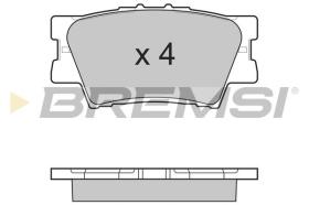 BREMSI BP3252 - PASTIGLIE FRENO - BRAKE PADS