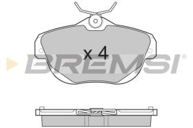 BREMSI BP3262 - PASTIGLIE FRENO - BRAKE PADS