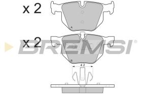 BREMSI BP3263 - PASTIGLIE FRENO - BRAKE PADS