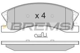 BREMSI BP3269 - PASTIGLIE FRENO - BRAKE PADS