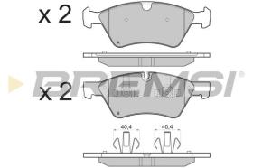 BREMSI BP3279 - PASTIGLIE FRENO - BRAKE PADS