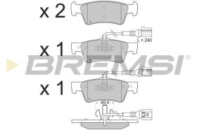 BREMSI BP3282 - PASTIGLIE FRENO - BRAKE PADS