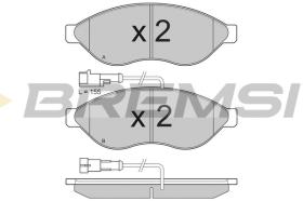 BREMSI BP3285 - PASTIGLIE FRENO - BRAKE PADS