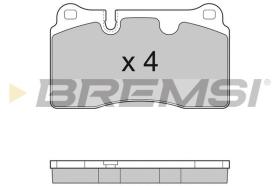 BREMSI BP3289 - PASTIGLIE FRENO - BRAKE PADS