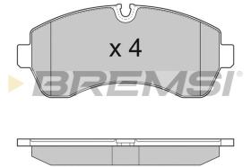 BREMSI BP3290 - PASTIGLIE FRENO - BRAKE PADS