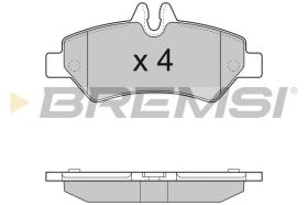 BREMSI BP3293 - PASTIGLIE FRENO - BRAKE PADS