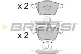 BREMSI BP3301 - PASTIGLIE FRENO - BRAKE PADS