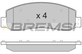 BREMSI BP3306 - PASTIGLIE FRENO - BRAKE PADS