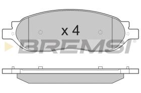BREMSI BP3307 - PASTIGLIE FRENO - BRAKE PADS