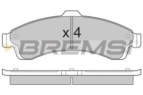 BREMSI BP3308 - PASTIGLIE FRENO - BRAKE PADS