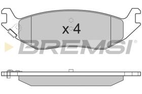 BREMSI BP3311 - PASTIGLIE FRENO - BRAKE PADS