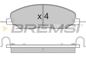 BREMSI BP3312 - PASTIGLIE FRENO - BRAKE PADS
