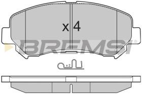 BREMSI BP3321 - PASTIGLIE FRENO - BRAKE PADS