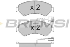 BREMSI BP3323 - PASTIGLIE FRENO - BRAKE PADS