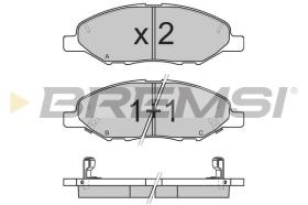 BREMSI BP3335 - PASTIGLIE FRENO - BRAKE PADS