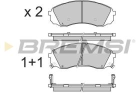 BREMSI BP3336 - PASTIGLIE FRENO - BRAKE PADS