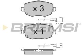 BREMSI BP3338 - PASTIGLIE FRENO - BRAKE PADS
