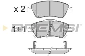 BREMSI BP3339 - PASTIGLIE FRENO - BRAKE PADS