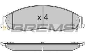 BREMSI BP3344 - PASTIGLIE FRENO - BRAKE PADS