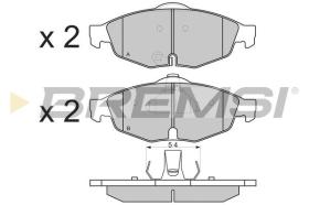 BREMSI BP3346 - PASTIGLIE FRENO - BRAKE PADS