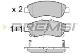 BREMSI BP3352 - PASTIGLIE FRENO - BRAKE PADS