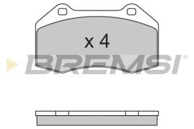 BREMSI BP3355 - PASTIGLIE FRENO - BRAKE PADS