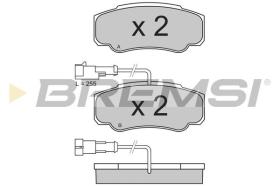 BREMSI BP3357 - PASTIGLIE FRENO - BRAKE PADS