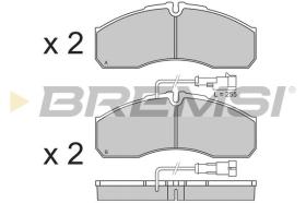 BREMSI BP3360 - PASTIGLIE FRENO - BRAKE PADS