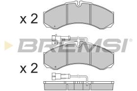 BREMSI BP3361 - PASTIGLIE FRENO - BRAKE PADS