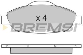 BREMSI BP3364 - PASTIGLIE FRENO - BRAKE PADS