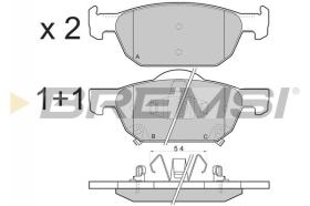 BREMSI BP3369 - PASTIGLIE FRENO - BRAKE PADS