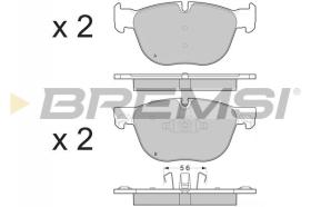 BREMSI BP3371 - PASTIGLIE FRENO - BRAKE PADS