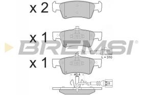 BREMSI BP3372 - PASTIGLIE FRENO - BRAKE PADS
