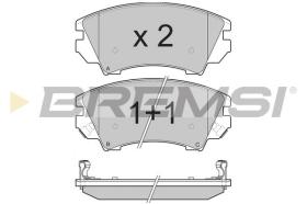 BREMSI BP3377 - PASTIGLIE FRENO - BRAKE PADS