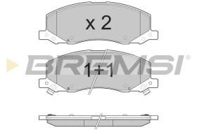 BREMSI BP3378 - PASTIGLIE FRENO - BRAKE PADS