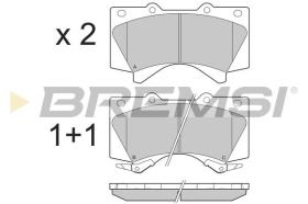 BREMSI BP3381 - PASTIGLIE FRENO - BRAKE PADS