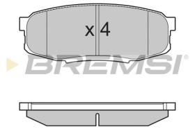BREMSI BP3382 - PASTIGLIE FRENO - BRAKE PADS