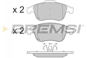 BREMSI BP3383 - PASTIGLIE FRENO - BRAKE PADS