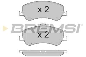 BREMSI BP3385 - PASTIGLIE FRENO - BRAKE PADS