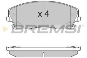 BREMSI BP3389 - PASTIGLIE FRENO - BRAKE PADS