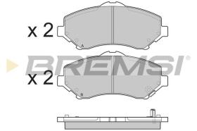BREMSI BP3396 - PASTIGLIE FRENO - BRAKE PADS