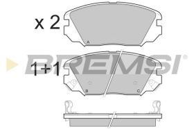 BREMSI BP3401 - PASTIGLIE FRENO - BRAKE PADS