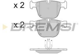 BREMSI BP3410 - PASTIGLIE FRENO - BRAKE PADS