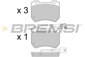 BREMSI BP3412 - PASTIGLIE FRENO - BRAKE PADS