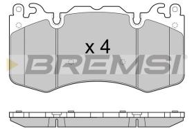 BREMSI BP3414 - PASTIGLIE FRENO - BRAKE PADS