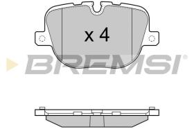 BREMSI BP3416 - PASTIGLIE FRENO - BRAKE PADS