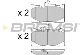 BREMSI BP3418 - PASTIGLIE FRENO - BRAKE PADS