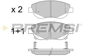 BREMSI BP3421 - PASTIGLIE FRENO - BRAKE PADS