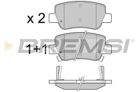 BREMSI BP3423 - PASTIGLIE FRENO - BRAKE PADS